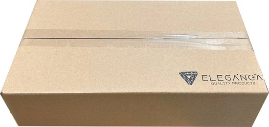 Nancy's Eleganca Kledinghangers - Set van 30 - Kleerhangers - Met Broeklat - Anti-Slip - Kunststof - Zwart