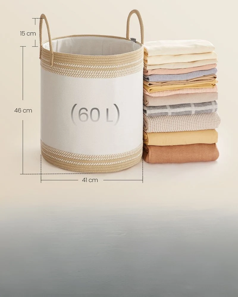 Nancy's Erula Wasmand - Wasbox - Camel Bruin - 60 Liter
