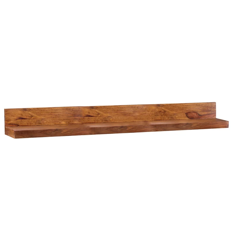 Nancy's Owattona Wandplank - Massief Houten Wandplank - Boekenplank - Massief Sheesham - Bruin - 160 cm