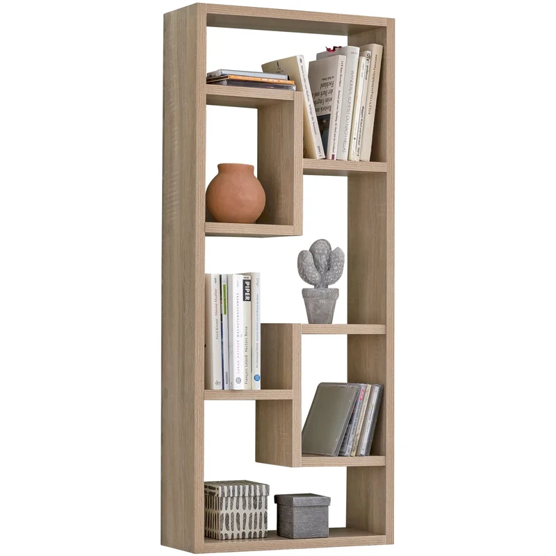 Nancy's Sorval Wandplank - Wandrek - Sonoma - ± 35 x 15 x 90 cm