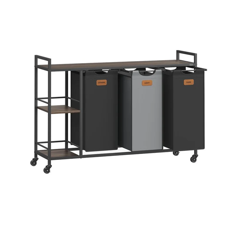Nancy's Quadrazais Wasmand - Wassorteerder - Wasbox - Meerkleurig - 150 Liter