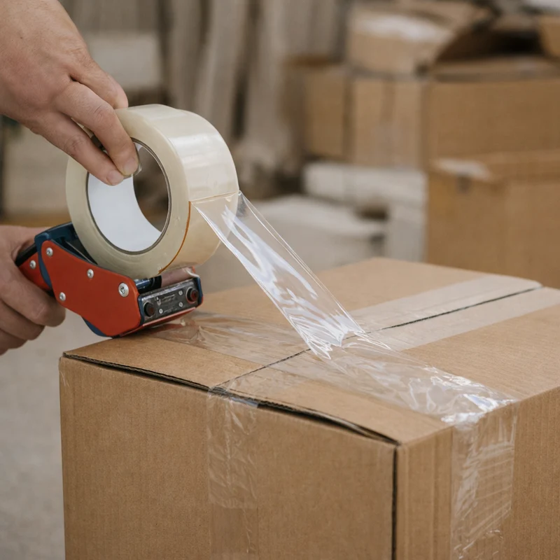 Ruban Adhésif Transparent BOSS TAPE 45mm x 200y - Scotch Emballage
