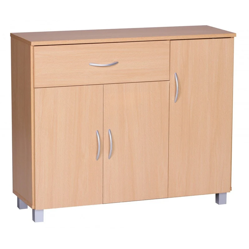 Nancy's Lebanon Dressoir - Gangkast - Ladekast - Opbergkast - Beukenhout - 90 x 30 x 75 cm