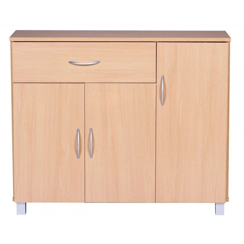 Nancy's Lebanon Dressoir - Gangkast - Ladekast - Opbergkast - Beukenhout - 90 x 30 x 75 cm