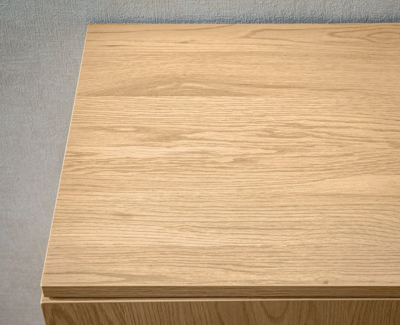 Nancy's Meimão Dressoir - Sideboard - Opbergkast - Bruin / Zwart - Polyrattan - ± 140 x 40 x 80 cm
