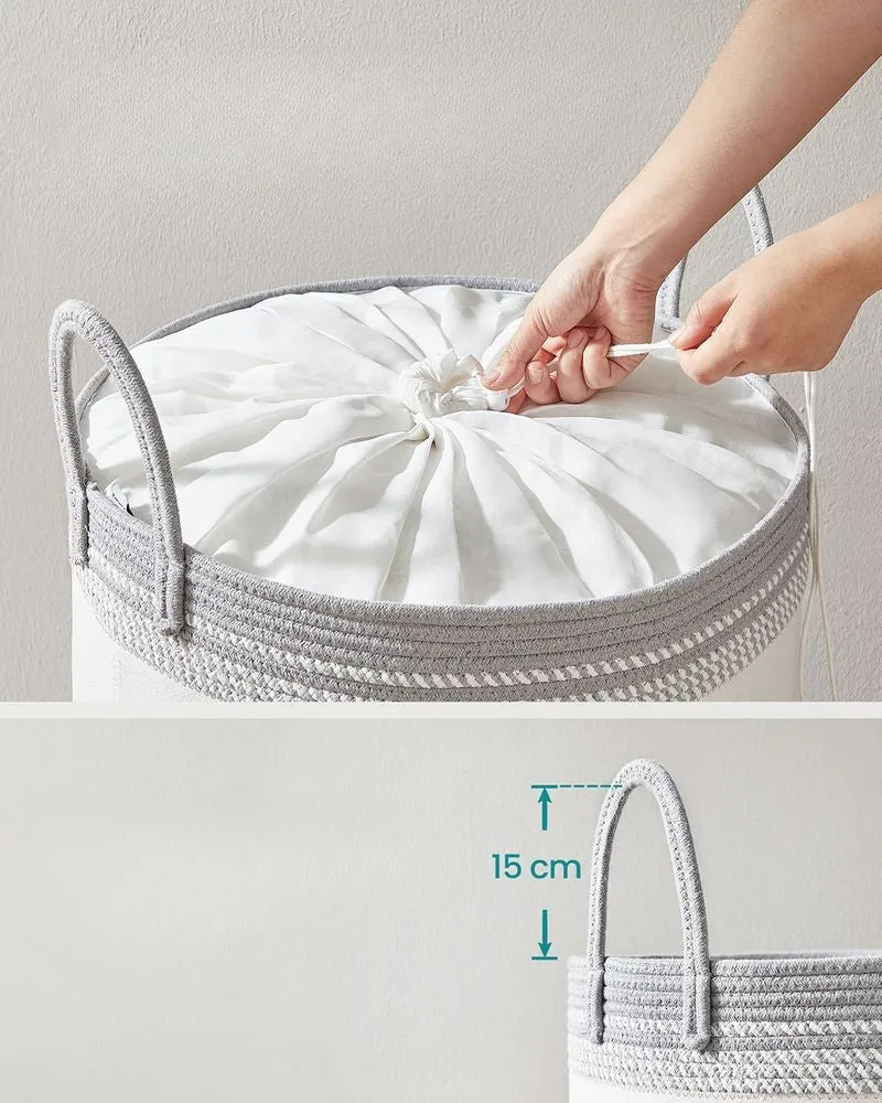 Nancy's Erula Wasmand - Wasbox - Duifgrijs - 60 Liter