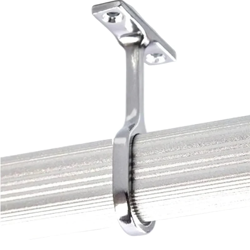 Support Tube Oval pour Dressing et Armoires (2 pièces)