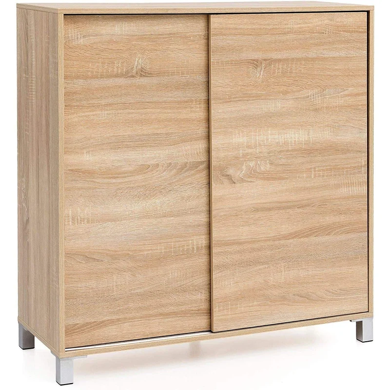 Nancy's Schoenenkast - Houten Schoenenrek - Voor 20 paar schoenen - ± 100 x 110 x 40 cm