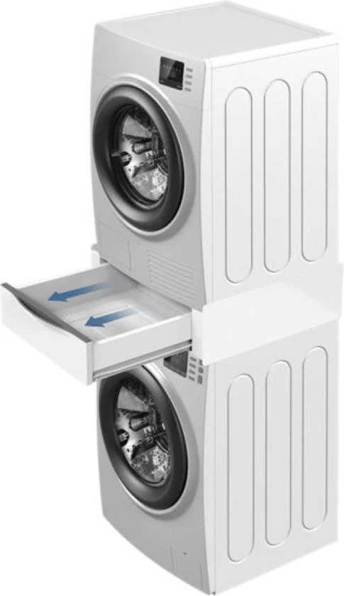 Meliconi Basetorre Extra - Uitneembare lade - Stapelset - Wasmachine accessoire - Wasmachine lade