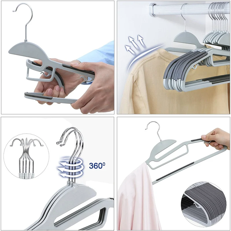 Nancy's Kledinghanger Set Van 20 Stuks - Anti Slip - Kledinghangers