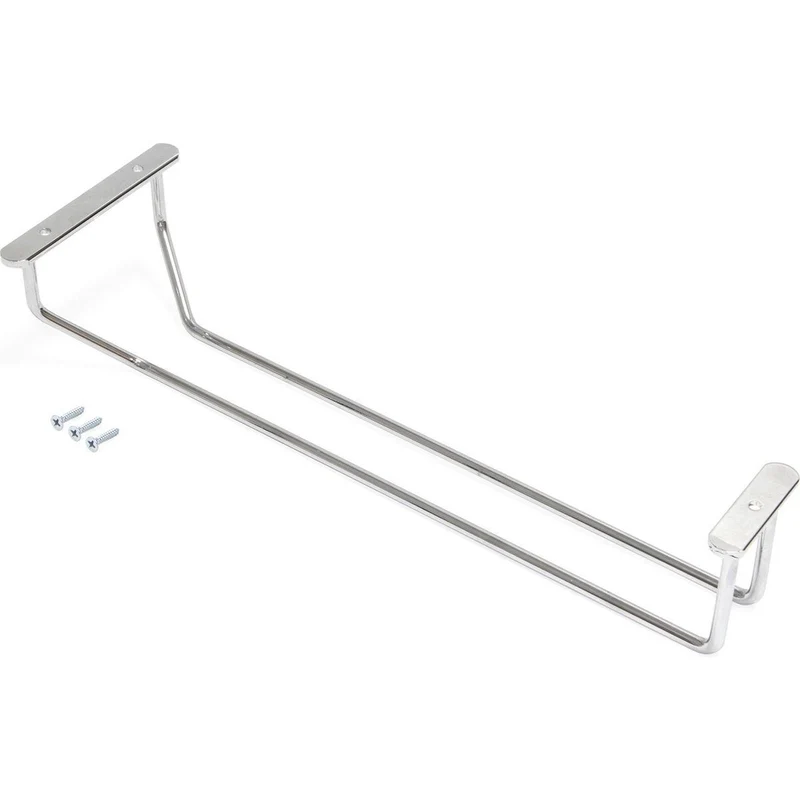 Nancy's Glazenrek hangend 340mm verchroomd staal