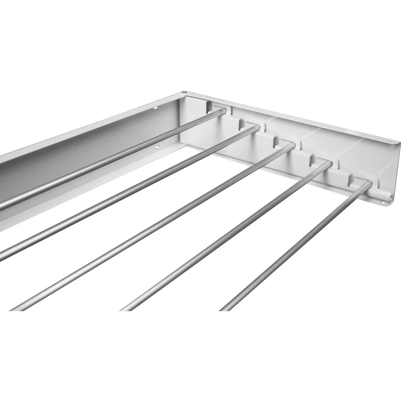 Milano Luxurious Wasrek inklapbaar - Wand wasrek - Wasrek muur - 80cm - Wit
