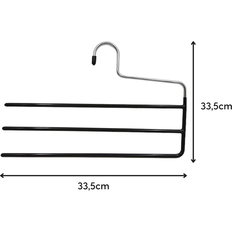 Eleganca Luxe broekhanger 3in1