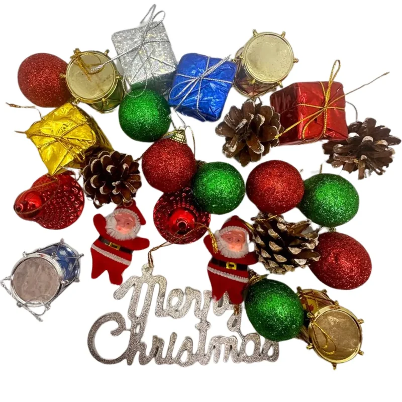 Pack Décoration Noël Complet - Sapin Guirlande Tableau