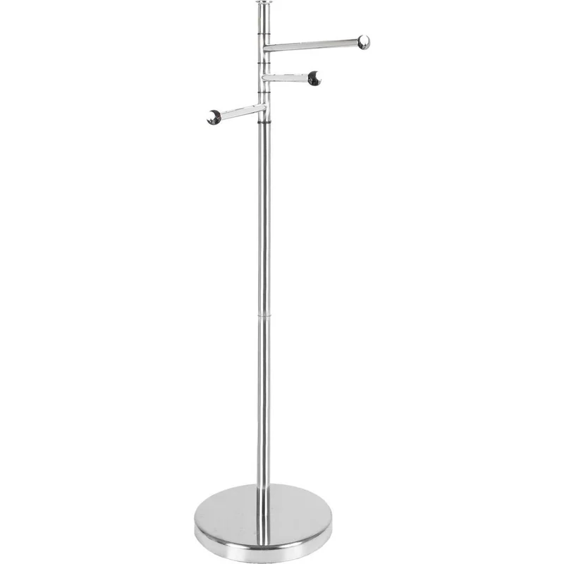 Eleganca Vrijstaand handdoekenrek Chroom