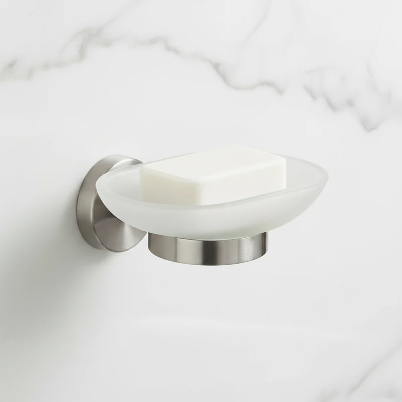 Porte Savon Inox - Support Mural Salle de Bain Brossé