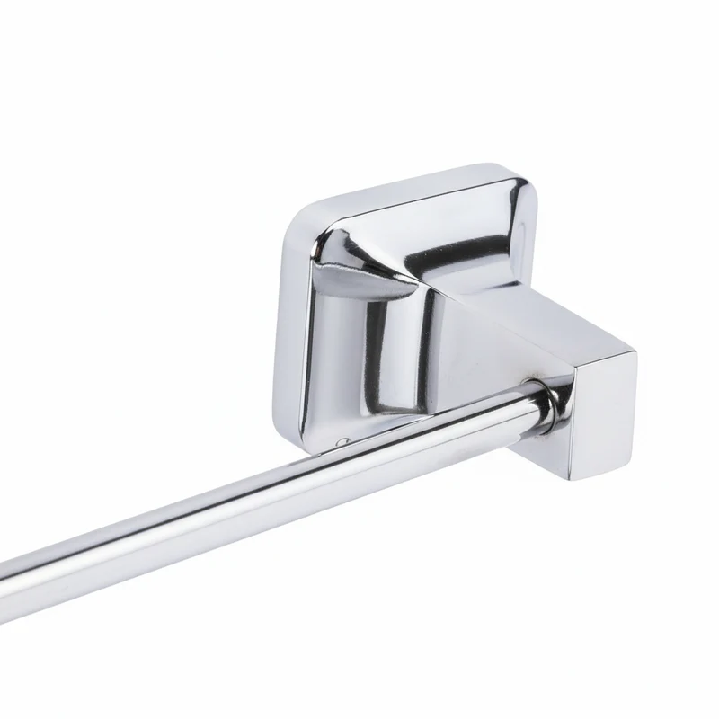 CaMeRo Porte Serviette UNO Chrome 60cm - Barre Murale Salle de Bain