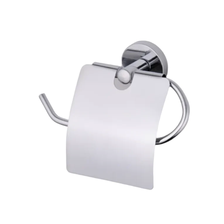 Porte Papier Toilette Chrome Camero SMART avec Couvercle