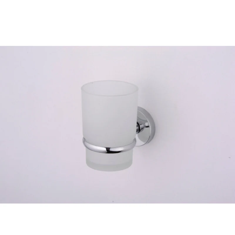 Porte Brosses à Dents Chrome Camero SMART avec Verre
