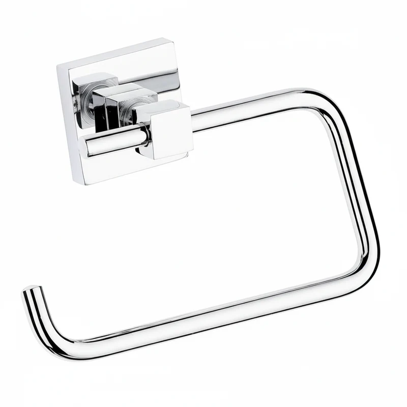 Porte Papier Toilette Chrome Camero MIA Ouvert