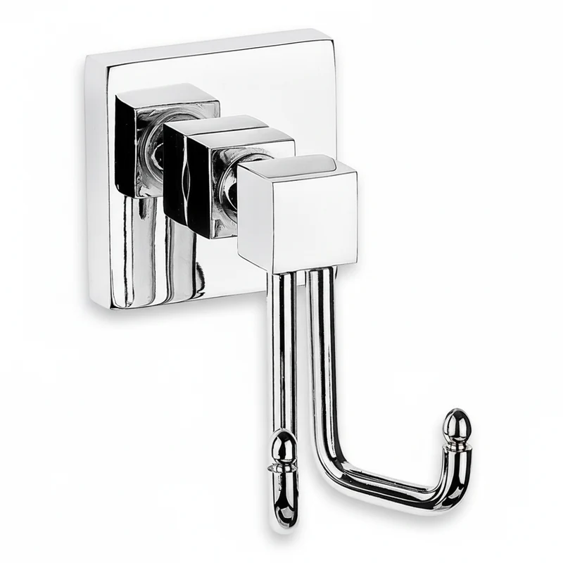 Patère Double Chrome Camero MIA Porte Vêtement