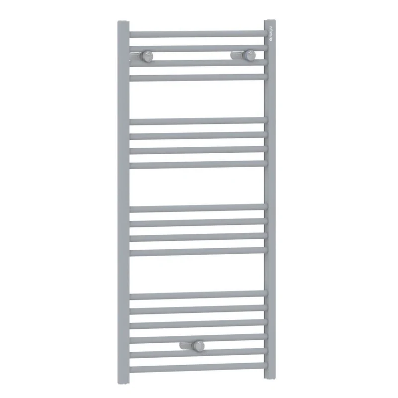 Sèche Serviette Aluminium ELOKSAL - 73 cm - Couleur Chrome