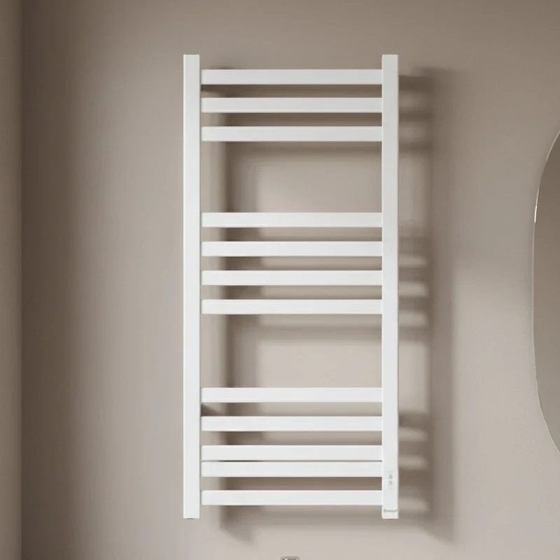 Sèche Serviette Électrique Aluminium 80cm LILY Blanc-REF9016