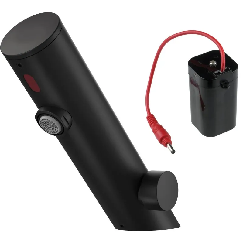 Mitigeur de Lavabo à Commande Électronique à Piles Noir MCM Italie - Article 702704