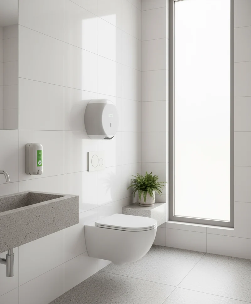 LOSDI Distributeur Papier Toilette Géant Blanc CP-3006-B
