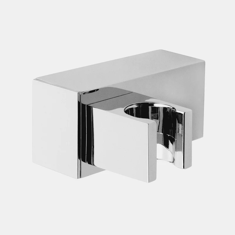 Support Douchette Mural Réglable ABS Chromé FRAMO E500 – Design Italien