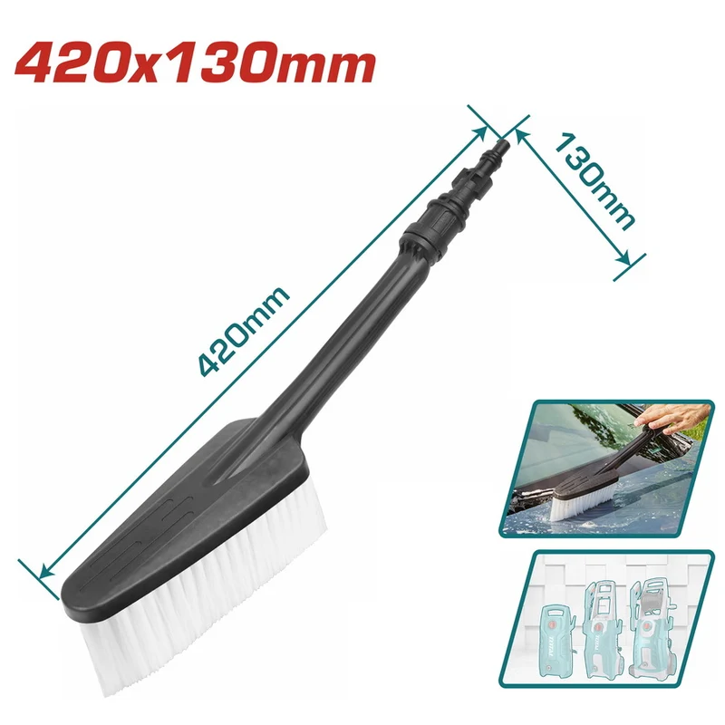 Brosse de Nettoyage TOTAL THFB4301 420x130mm – PP & PA66 | Nettoyeur Haute Pression
