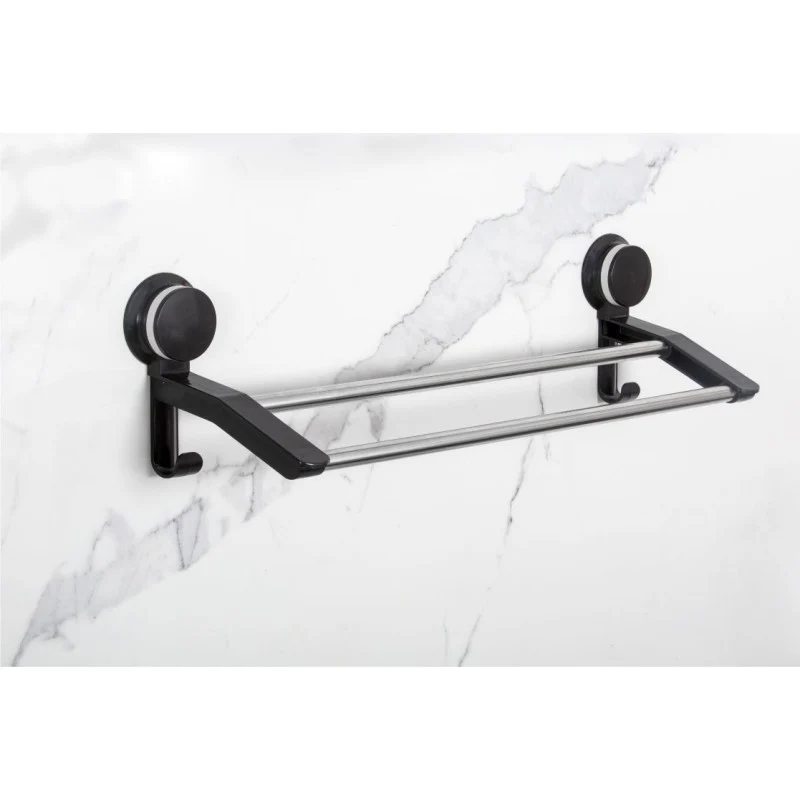 Porte-Serviette 2 Branches Mural Inox EJIM – Anti-Rouille