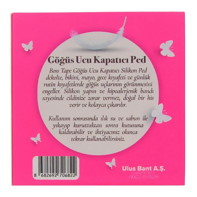 Coussinet Hypoallergénique BOSS TAPE Silicone (2pcs) – Confort