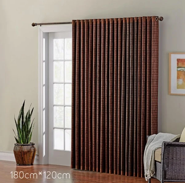 Rideau Bambou 120x180cm - Store Séparation Marron foncé