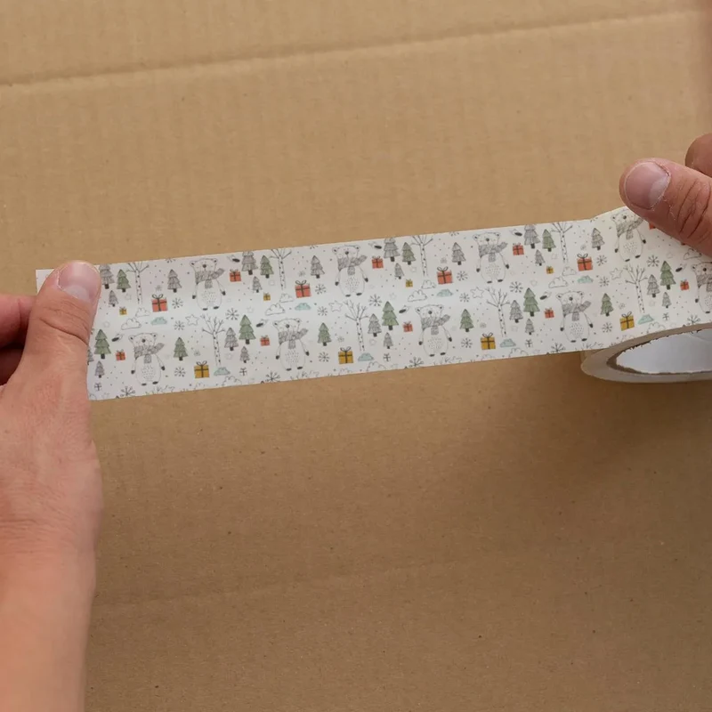Ruban Décoratif BOSS TAPE Peluche 45mm x 25m - Emballage Enfant Artisanat