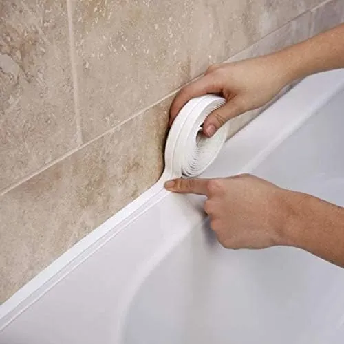 Ruban Calfeutrage BOSS TAPE Blanc - Joint Étanche Cuisine et Salle de Bain