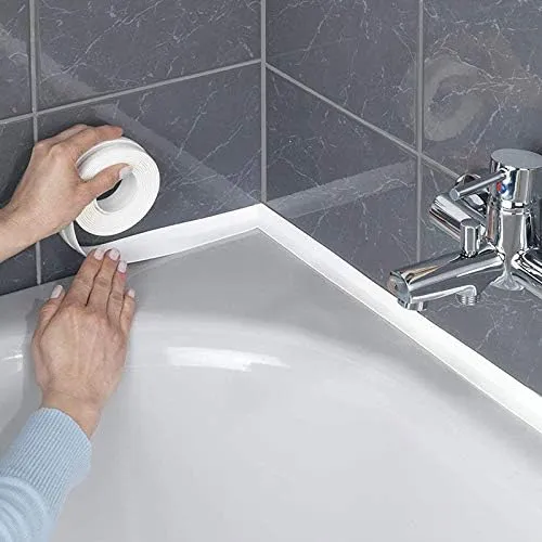 Ruban Calfeutrage BOSS TAPE Blanc - Joint Étanche Cuisine et Salle de Bain