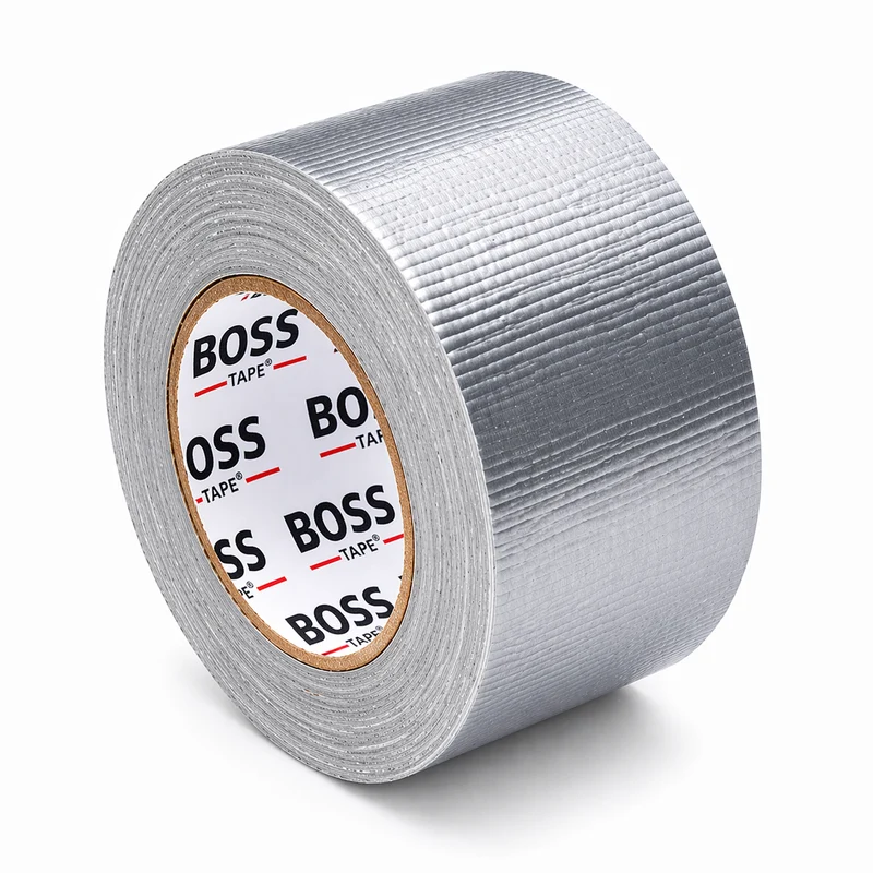Duct Tape Silver BOSS TAPE 48mm – Étanche Multiusage 10m / 25m