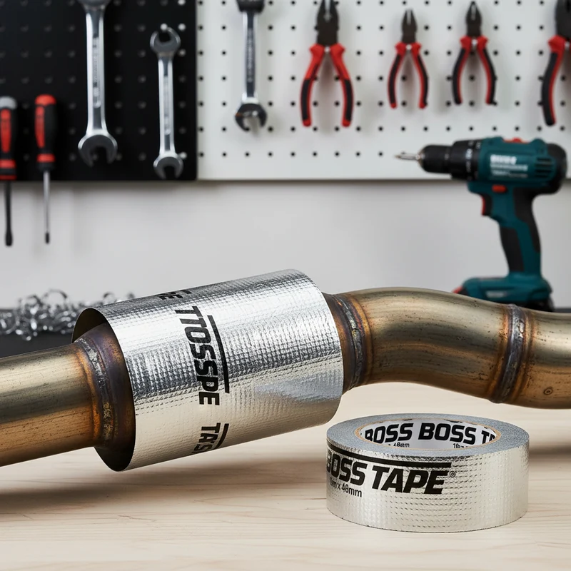 Duct Tape Silver BOSS TAPE 48mm – Étanche Multiusage 10m / 25m