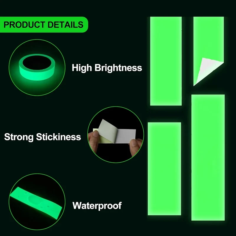 Ruban Antidérapant BOSS TAPE Phosphorescent 25-50mmx5m – Escaliers