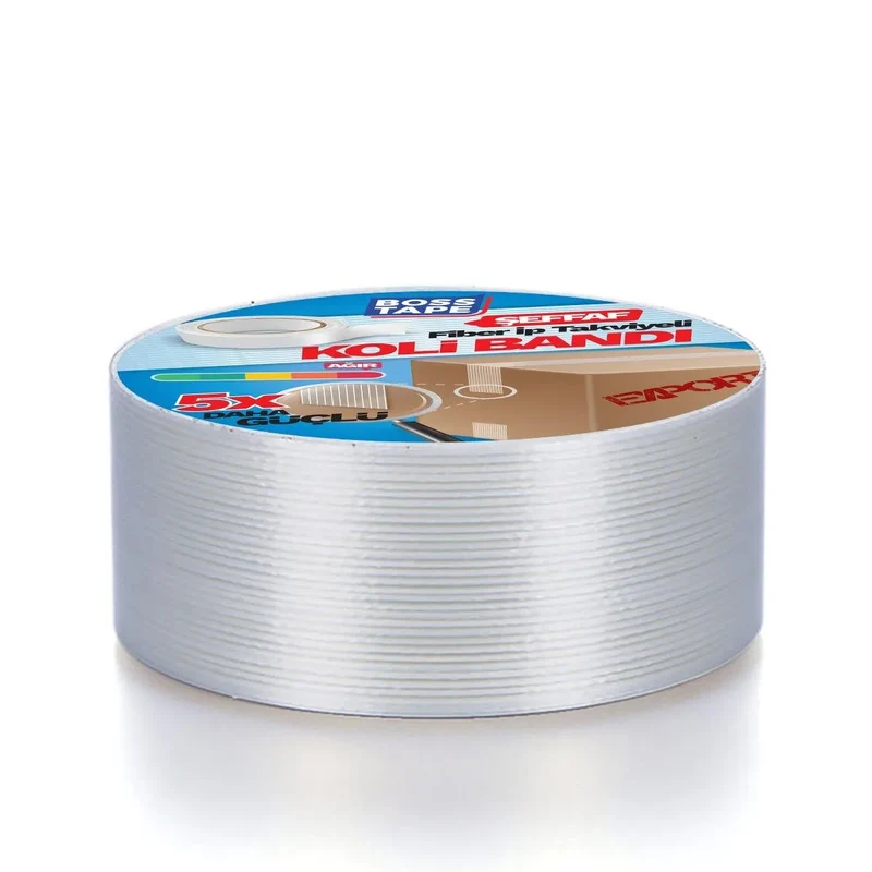 Ruban Emballage BOSS TAPE Fibre Verre 45mm – Ultra Résistant