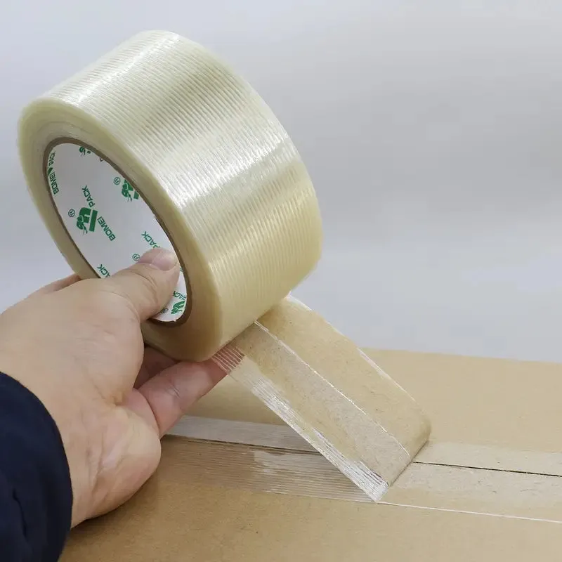 Ruban Emballage BOSS TAPE Fibre Verre 45mm – Ultra Résistant