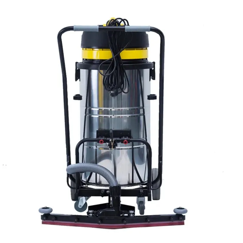 Aspirateur Eau Et Poussière Professionnel 80L 3000W Cuve Inox 3 Moteurs