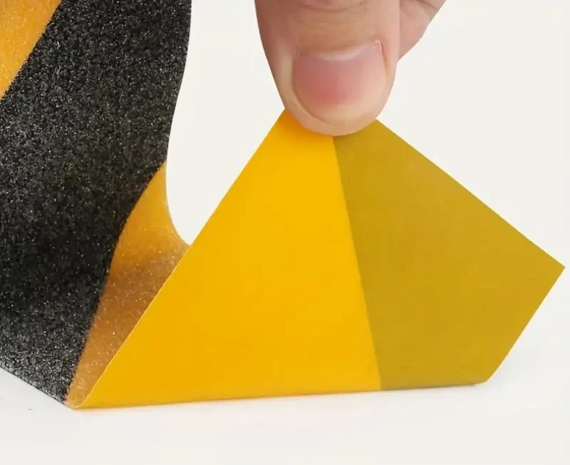 Bande Antidérapante BOSS TAPE Noir et Jaune - Sécurité Escaliers et Sols 25mm / 50mm x 5m