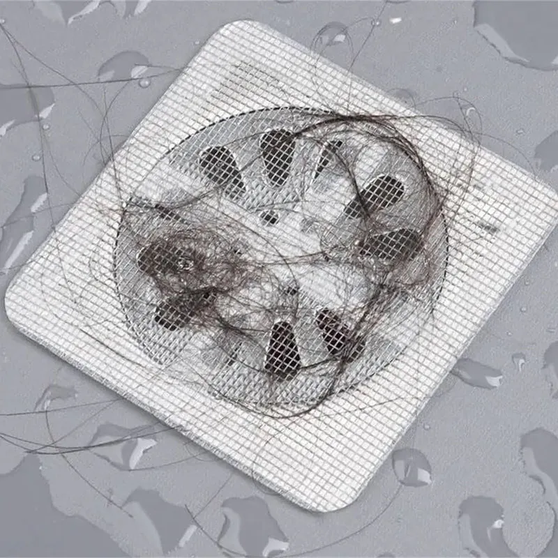 Filtre Attrape-Cheveux BOSS TAPE Pack 10 (11x11cm) - Salle de Bain Propre