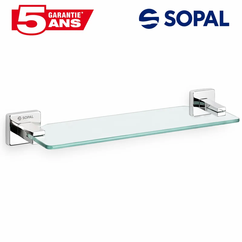 Tablette de Lavabo SOPAL Ward SB45A04 — Chromé Brillant Laiton