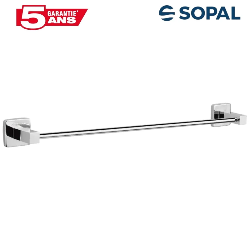 Porte-Serviettes Simple SOPAL Ward SB43A04 — Chromé Brillant Laiton