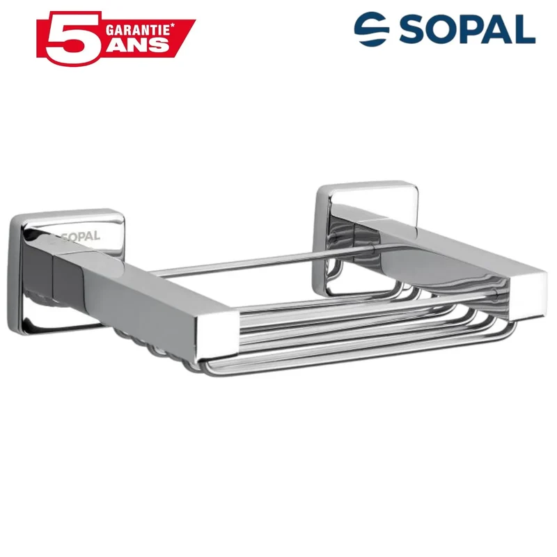 Porte Savon de Douche SOPAL Ward SB76A04 — Chromé Brillant Laiton