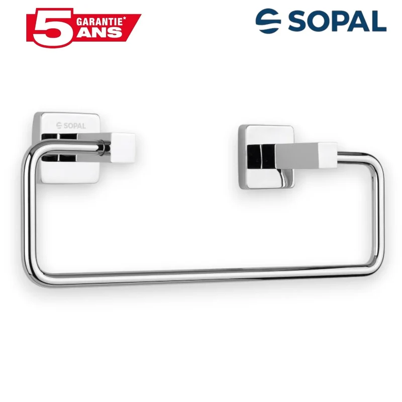 Porte Essuie-Mains SOPAL Ward SB42A04 — Chromé Brillant Laiton