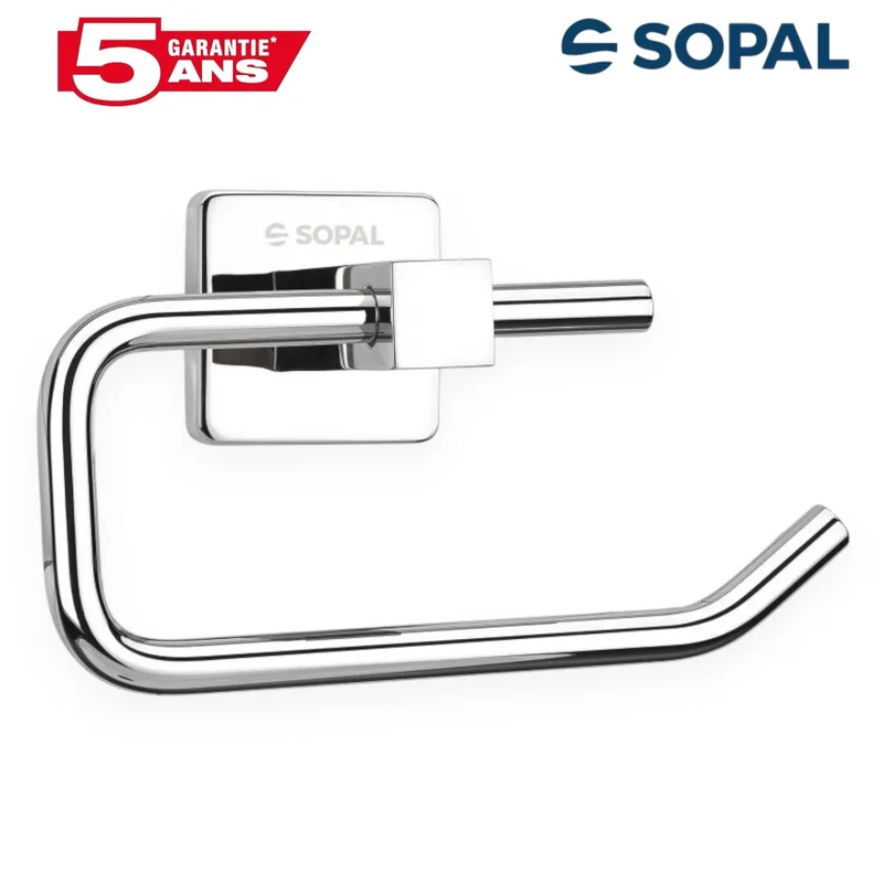 Dérouleur Papier Toilette SOPAL Ward SB40A04 — Chromé Brillant Laiton